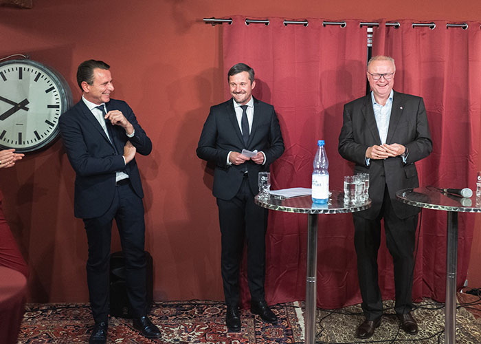 Thomas Sonntag, Stefan Söhngen und Dr. Thomas Schäfer